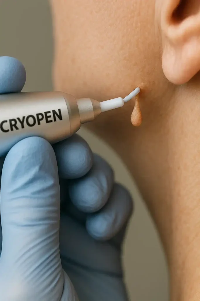 Cryopen for skin tags removal Stockport speak to our team today!