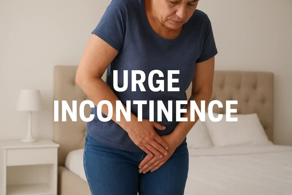 how to manage urge incontinence Stockport symptoms