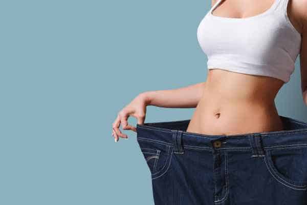 woman after fat reduction treatment Stockport