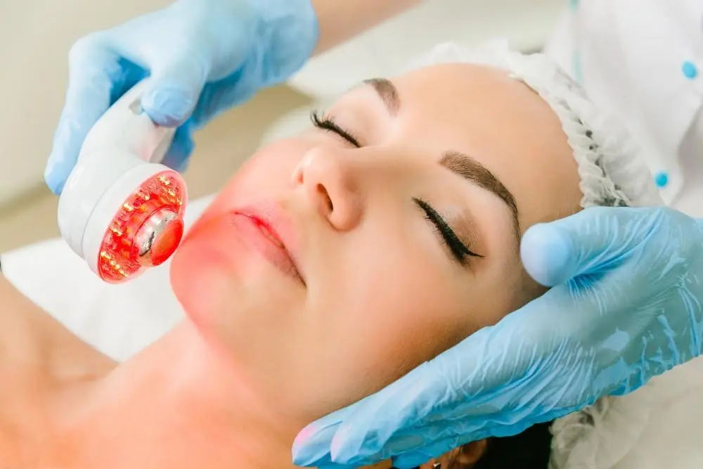 woman having non-surgical Morph8 treatment Stockport