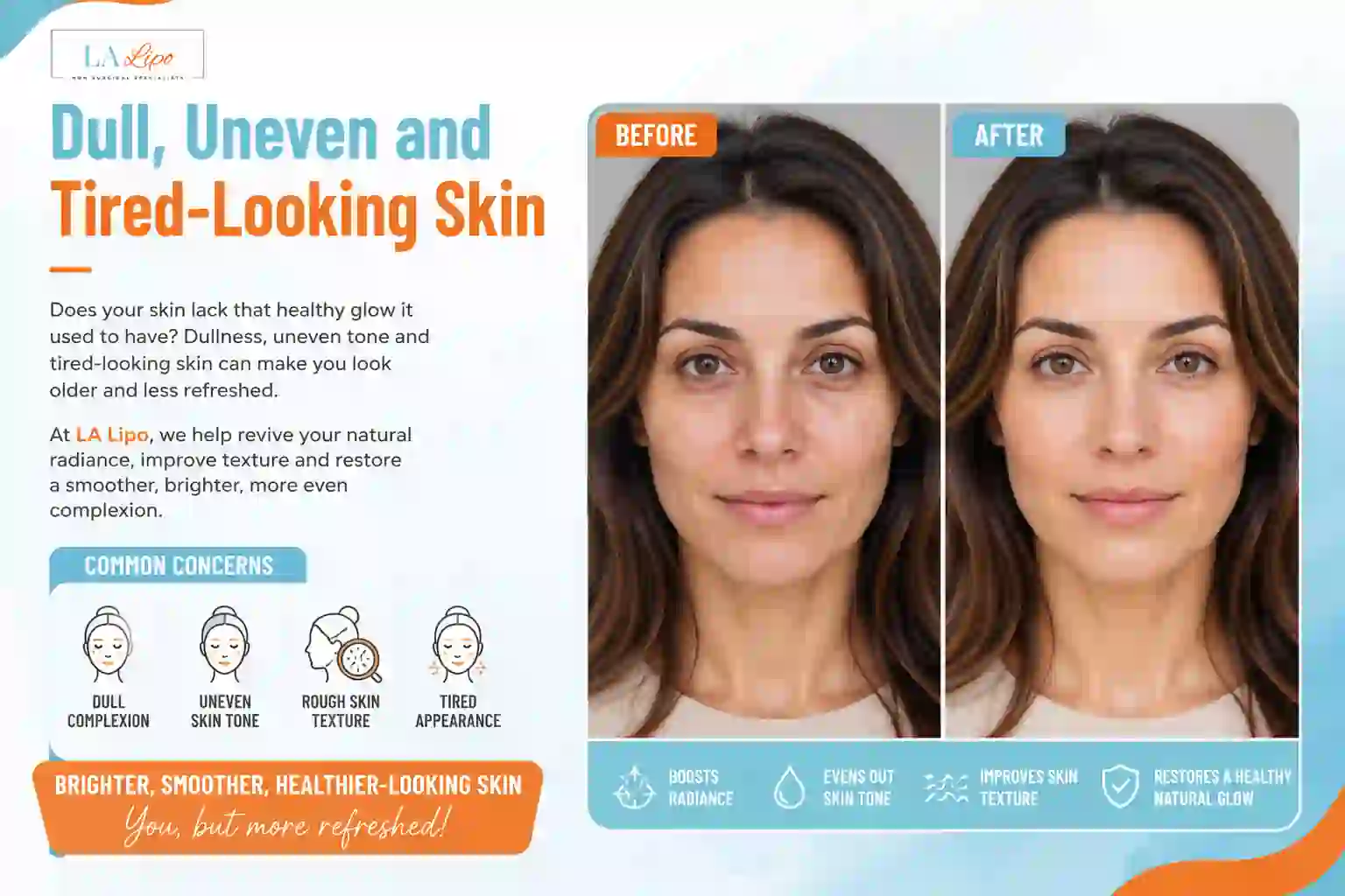 Sign #5: Dull, Uneven and Tired-Looking Skin Stockport